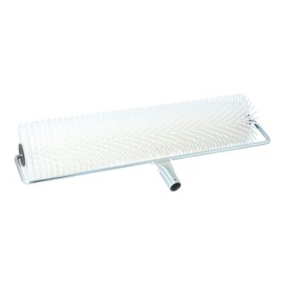 Entlüftungswalze mit U-Metallbügel Ø 110 x 500 mm mit U-Metallbügel Ø 110 x 500 mm Stachel 28 mm Stachelwalze Entlüftungsrolle Igelwalze