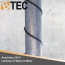 Heizkabel Frostschutzkabel mit Thermostat, Eis stopp Kabel