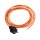 Baustellen Anschlussleitung H05BQ-F 2G 1,0 mm² 3 Meter orange IP44