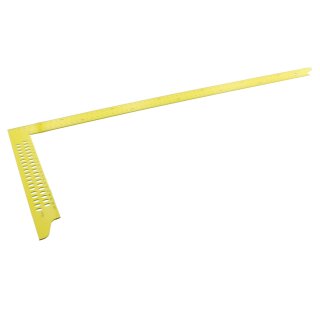 Zimmermannswinkel Stahl aus einem Stück mit Anreißlöcher 700 mm
