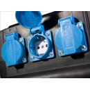 Arbeitsleuchte "PERFEKT LED" 50 Watt, mit 3 Steckdosen