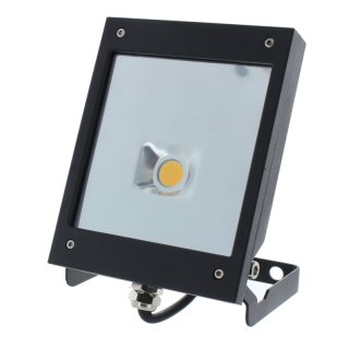Flutlichtstrahler LED, Projektleuchte 12 W schwarz