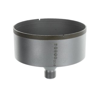 Diamant Fliesen Nassbohrkrone Premium G1/2" außen Aufnahme 120 mm