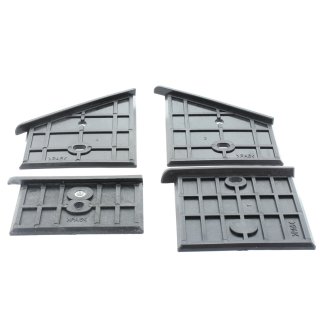 Gleitbacken-Set oben kurz (4 Stück) fpassend für Lumag-Maschinen z.B.: HOS9A (T) ; HOS8T; HOS8-230; HOS 8-230T