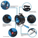 KALLE DAS KABEL Campingkabeltrommel CEE 230V 16A 2,5 mm²  IP44 25 Meter IP44