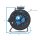 KALLE DAS KABEL Campingkabeltrommel CEE H07BQ-F 3G 2,5 mm² 230V 16A Extreme Blau IP44 25 Meter