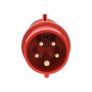 Kalle CEE Gummi-Verlängerungskabel H07RN-F 5G 1,5 mm² 20 Meter mit Phasenwender 400V 16A IP44 Starkstrom Stromkabel Baustellenkabel Industriekabel Stromverlängerung