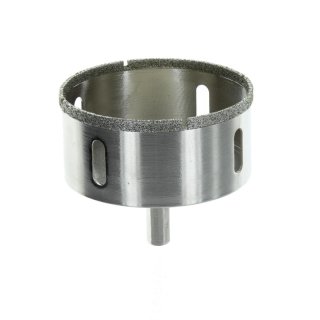 Diamant Bohrkrone 6-Kant Ø 82 mm Keramik Nassschnitt Fliesenbohrer Glasfliese