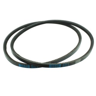 Keilriemen Set (2 Stück) passend  für Lumag-Maschinen z.B.: RAMBO HC10 (Elektro 13x838Li)