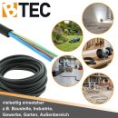 Schwere Gummischlauchleitung H07RN-F 3G 1,5 schwarz 25 Meter Ring