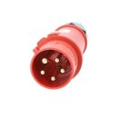 Kalle CEE Gummi-Verlängerungskabel H07RN-F 5G 6,0 mm² 50 Meter mit Phasenwender 400V 32A IP44 Starkstrom Stromkabel Baustellenkabel Industriekabel Stromverlängerung