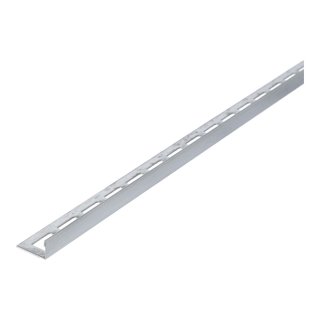 Winkelprofil geb/ürstet Fliesenschiene V2A Edelstahl L/änge 2,50 m 8mm 1 St/ück Fliesenprofil