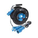 KALLE DAS KABEL Campingkabeltrommel CEE H07RN-F 3G 2,5 mm² 25 Meter 230V 16A  mit Schutzklasse IP44