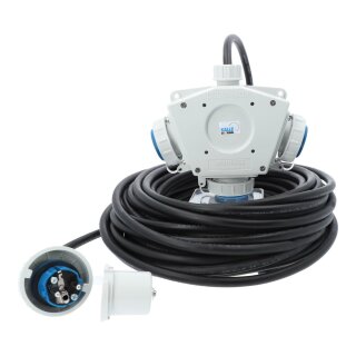 Stromverteiler KALLE Aquasafe Delta-Box SCHUKO IP68 1,5 Meter