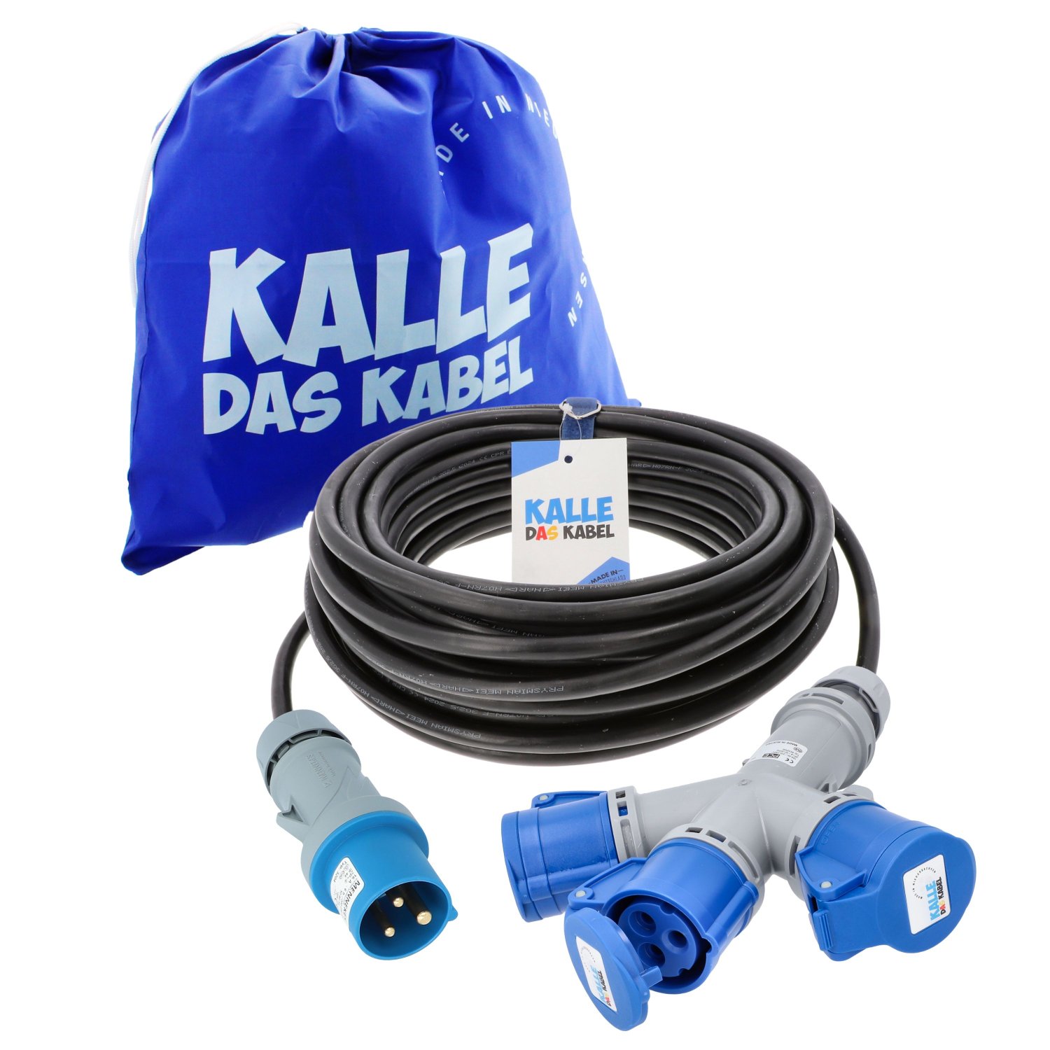 Verlängerungskabel 30M 3Adern 2,5mm IP44 Schutzkontakt-Kupplung Typ-E Französisch (Nicht Schuko Verlängerungskabel 30M 3Adern 2,5mm IP44 Schutzkontakt-Kupplung Typ-E Französisch (Nicht Schuko