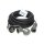 Kalle Verlängerungskabel Schuko H07RN-F 3G 2,5 mm² 16 A Aquasafe Military mit Schutzart IP68 10 Meter