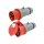 Kalle CEE Gummi-Verlängerungskabel H07RN-F 5G 4,0 mm² 20 Meter 400V 32A IP44 Starkstrom Stromkabel Baustellenkabel Industriekabel Stromverlängerung