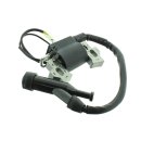 Zündspule mit Zündkerzenstecker passend für Zipper-Maschinen mit G200F Motor z.B.: ZI-RPE60, ZI-RPE60C, ZI-RPE90, ZI-RPE120G, ZI-RPE120GY, ZI-MD300, ZI-MD300G, ZI-MD500, ZI-MD500H, ZI-RD300, ZI-RAM80C, ZI-RAM80NT, ZI-RAM80V, ZI-BES350, ZI-HAEK4100