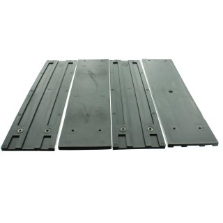 Gleitbacken Set (4 Stück) unten (lang) passend für Lumag-Maschinen z.B.: HOS10t