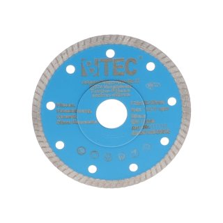 Diamant Trennscheibe Turbo Fliese Ø 125 mm extradünn 1,2 mm Premium blau