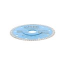 Diamant Trennscheibe Turbo Fliese Ø 125 mm extradünn 1,2 mm Premium blau