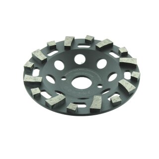 Diamant Schleifteller Topfschleifer ABRASIV CUP SPEZIAL Ø 125 mm # Bauhöhe 22 mm Bohrung 22,23 mm Schleiftopf Diamantschleifteller Diamantschleifer Schleifscheibe