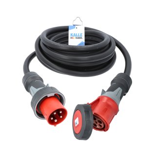 Kalle Verlängerungskabel CEE 400V 63A 10,0 mm² IP67 50 Meter