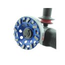 Diamant Topfschleifer Schleifteller SET CUP SPEZIAL Ø 125 mm Bauhöhe 22 mm Bohrung 22,23 mm Beton Epoxidharz Naturstein Estrich Asphalt Putz Farbe