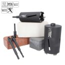 NEXT GENERATION Diamant Bohrkrone Beton Nutzlänge 180 mm 62 mm SDS-plus kurz 100 mm mit Zentrierbohrer