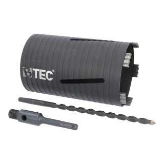 NEXT GENERATION Diamant Bohrkrone Beton Nutzlänge 180 mm 112 mm SDS-plus kurz 100 mm mit Zentrierbohrer