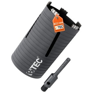 Diamant Bohrkrone Nutzlänge 180 mm 32 mm 6-kant Adapter lang | 1356600032_09 Diamant Bohrkrone Nutzlänge 180 mm 32 mm 6-kant Adapter lang | 1356600032_09