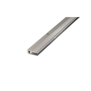 Übergangsprofil selbstklebend 100 cm Edelstahl eloxiert, Aluminiumprofile, Zubehör Boden, Bodenbeläge, Haus & Wohnen