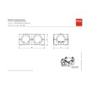 Mobilverteiler, Stromverteiler ST.ANTON 230V 16A mit Stromzähler und FI Schalter