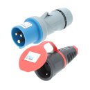 Kalle Adapterkabel CEE 230V 16A 1,5mm² auf Schuko IP44 1,5 Meter