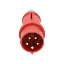 Kalle Verlängerungskabel CEE 400V 16A 2,5mm² Phasenwender Extreme Signal Orange IP44 50 Meter