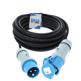 Kalle Verlängerungskabel CEE 230V 32A 4,0mm² IP44 50 Meter