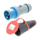 Kalle Adapterkabel CEE 230V 16A 2,5mm² auf Schuko IP44