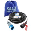 Kalle Adapterkabel CEE 230V 16A 2,5mm² auf Schuko...