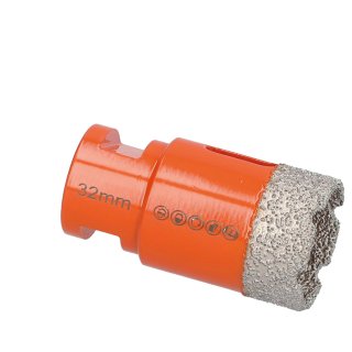 Diamantbohrkrone Special Orange M14 Fliesen, Keramik, Feinsteinzeug 32 mm