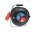 Kalle CEE Kabeltrommel 25 Meter H07RN-F 5G 1,5 mm² 400V 16A Schutzart IP44 mit 2x Schuko Steckdose 1x CEE Steckdose 400V 16A