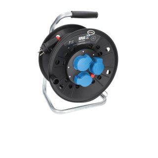 Kalle Kabeltrommel Schuko H07RN-F 3G 1,5 mm²  IP44 25 Meter