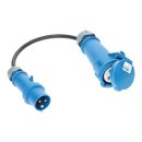 Kalle Adapterkabel CEE 230V 16A 2,5mm&sup2; auf CEE 230V...