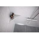 Duschablage PROSHELF Basic Edelstahl gebürstet 290 mm Eckregal