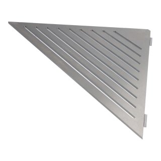 Duschablage PROSHELF Basic Edelstahl gebürstet 400 mm Eckregal