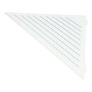 Duschablage PROSHELF Basic weiß pulverbeschichtet Eckregal