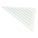 Duschablage PROSHELF Basic weiß pulverbeschichtet Eckregal