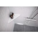 Duschablage PROSHELF Basic weiß pulverbeschichtet Eckregal