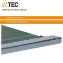 PROSHELF Duschablage mit PRODECOR Q Edelstahl V2A befliesbar Eckregal