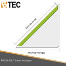 PROSHELF Duschablage PROROUND V2A Edelstahl Eckregal Duschregal befliesbar
