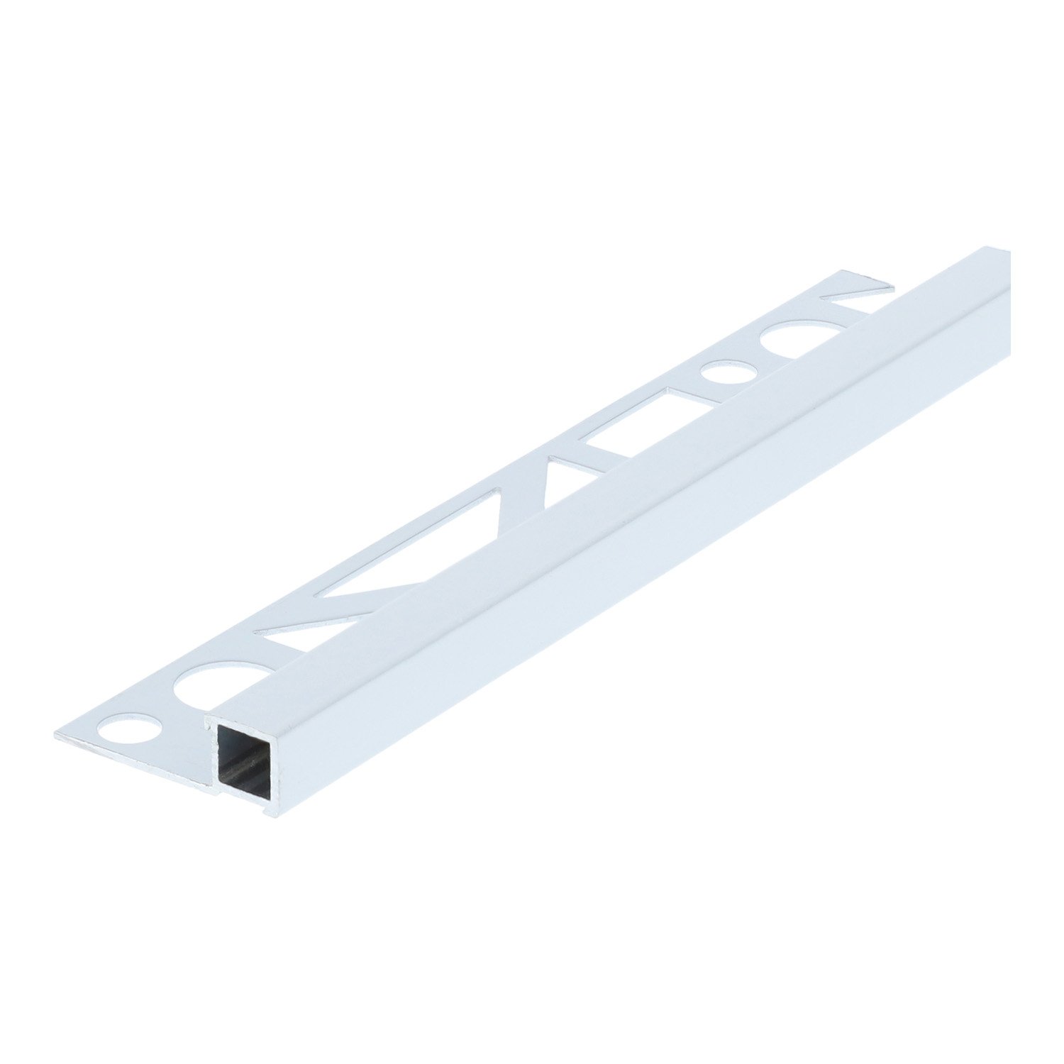 Prodecor PRODECOR Q Quadratprofil Aluminium 12,5mm, beschichtet Brillantweiß R ...